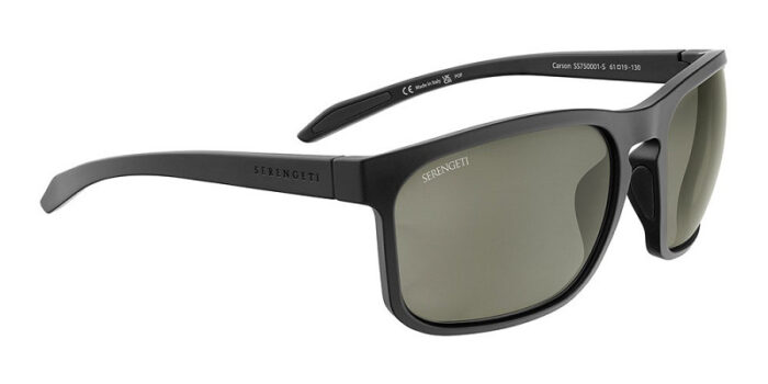 Serengeti Carson Small Matte Black P555B