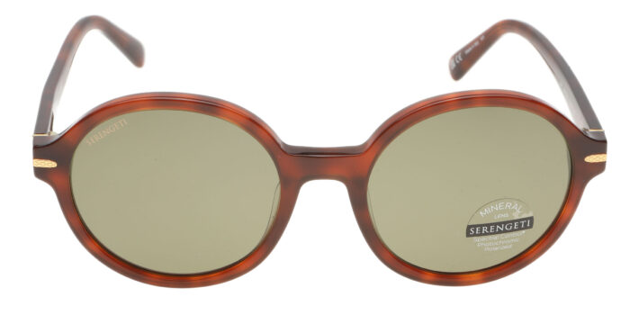 Alternative view of Serengeti Joan Shiny Classic Havana Polar 555