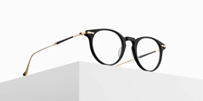 Matsuda M2056 Matte Black Brushed Gold 47-22-145