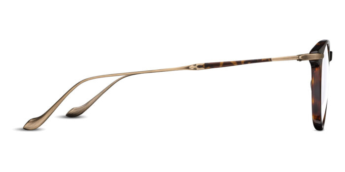 Alternative view of Matsuda M2056 Dark Tortoise Antique Gold 47-22-145