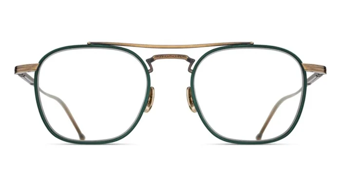 Matsuda M3149 Antique Gold - Bottle Green